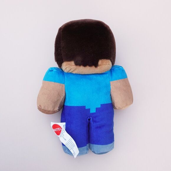 Minecraft Steve Plush Toy 8” Stuffed Doll Figure Mattel Mojang Video Game - Picture 3 of 8